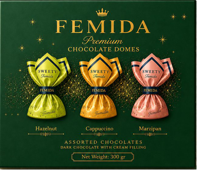 FEMIDA Assortis hədiyyəlik sutu