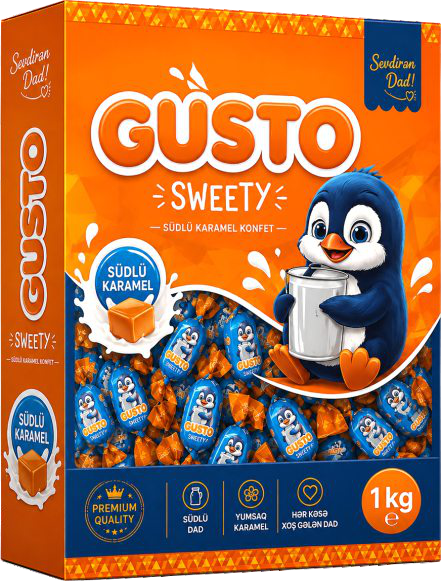 Qutu GUSTO konfetləri