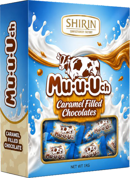 MU-U-UCH konfetləri qutu