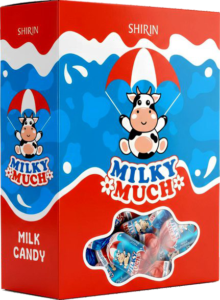 Qutu Milky Much konfetləri