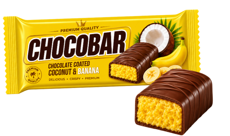 Chocobar kokos və banan